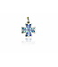 Arior Barcelona Sieraden Grünes griechisches Kreuz 'Gaudí'
