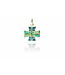 Arior Barcelona Sieraden Green Gaudi Greek Cross