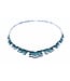 Arior Barcelona Necklace Intenzza Emerald green pendant