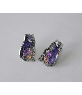 Arior Barcelona Arior Barcelona Big 1 piece violet Intenzza earrings