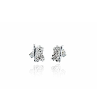 Arior Barcelona Arior Barcelona Intenzza GoldenBlack small earrings