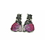 Arior Barcelona Earrings Intenzza GoldenBlack Two-piece big earring