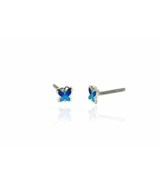 Arior Barcelona Arior Barcelona Small Colorful Butterfly Earrings