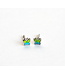 Arior Barcelona Earrings Small Colorful Butterfly Earrings