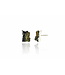 Arior Barcelona Intenzza Golden Black Small Earrings