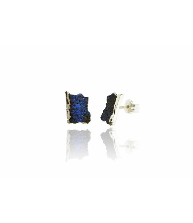 Arior Barcelona Intenzza Golden Black Small Earrings
