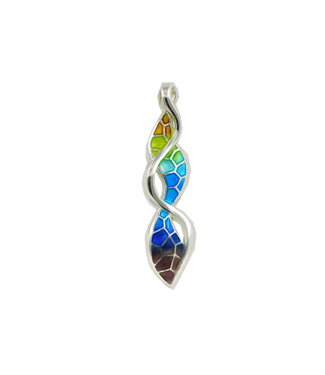 Arior Barcelona Arior Barcelona Colorful Serpentí Pendant