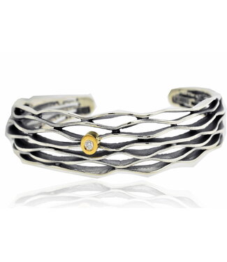 Arior Barcelona Arior Barcelona Armreif Multi FI, Silber und Gold