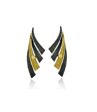 Arior Barcelona Arior Barcelona Fenix silver&gold earring