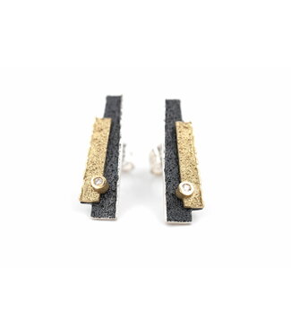 Arior Barcelona Arior Barcelona Ohrringe Trai mit Diamant