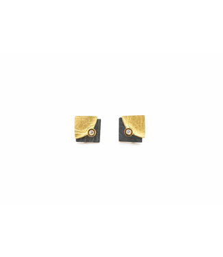 Arior Barcelona Arior Barcelona Mini Doble fulla earing Br