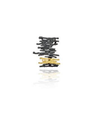 Arior Barcelona Arior Barcelona Großer Anhänger Diluvi, Silber und Gold