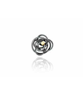 Arior Barcelona Arior Barcelona Anhänger Caos, Silber und Gold mit Diamant