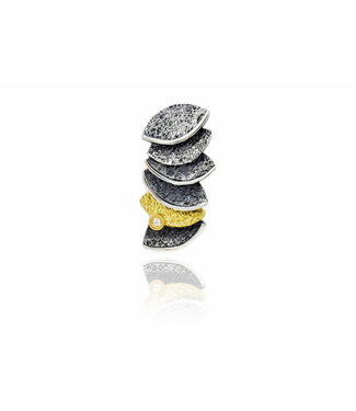 Arior Barcelona Arior Barcelona Smile silver & gold pendant