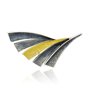 Arior Barcelona Arior Barcelona Fenix silver&gold pendant