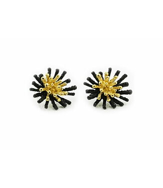 Arior Barcelona Arior Barcelona Espores Big earrings Goldenblack Premium