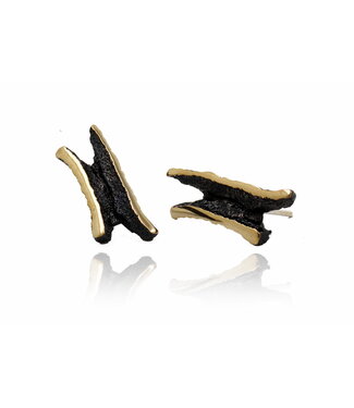 Arior Barcelona Arior Barcelona Iliaca GoldenBlack earring