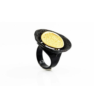 Arior Barcelona Arior Barcelona GoldenBlack Premium Ring Runa