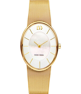Rømø Oval Mother of Pearl Gold IV05Q1168