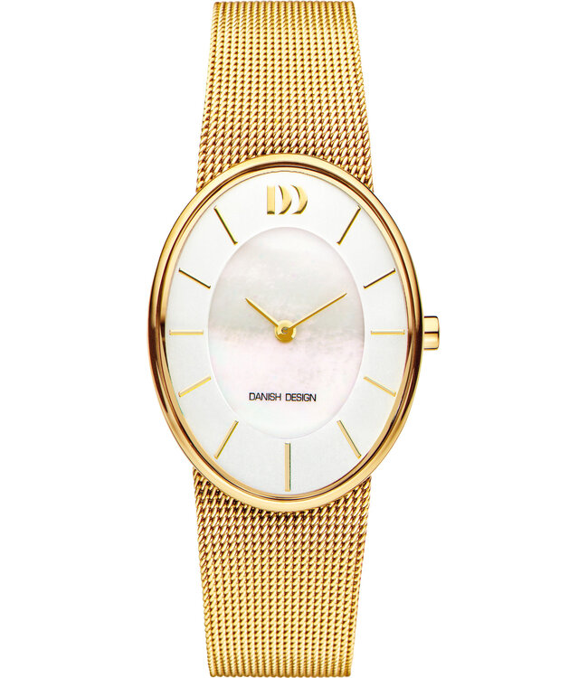 Danish Design Rømø Oval Mother of Pearl Gold IV05Q1168