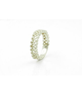 Arior Barcelona Arior Barcelona Perforated Panot Wedding Ring