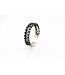 Arior Barcelona Perforated Panot Wedding Ring