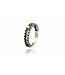 Arior Barcelona Perforated Panot Wedding Ring