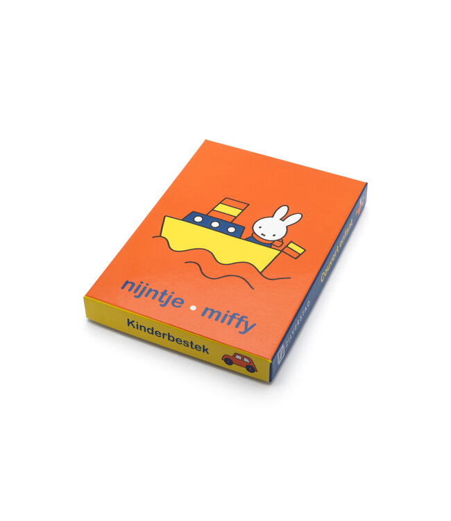 Zilverstad kinderbestek nijntje voertuigen RVS | Gratis gravure