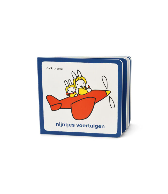 Kinderbestekje 4-delig  nijntje voertuigen rvs+boekje - Een prachtig cadeau. Dit product is inclusief "gratis Gravure".