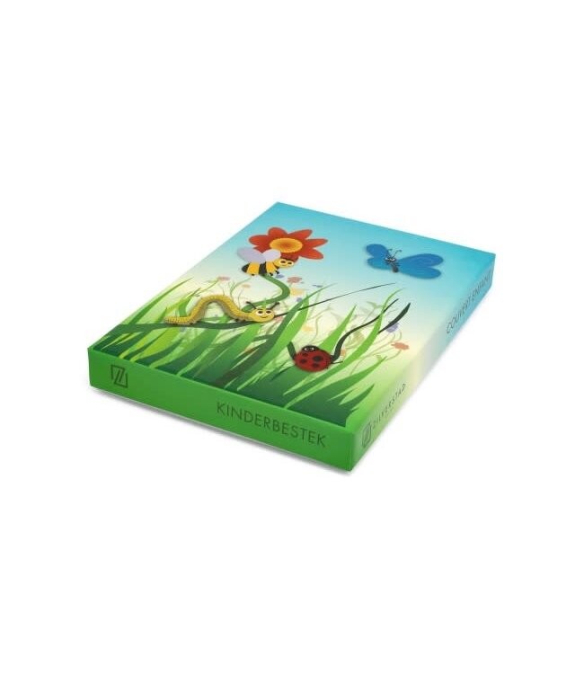 Zilverstad kinderbestek Natuurvriendjes RVS 18/10 | Gratis gravure