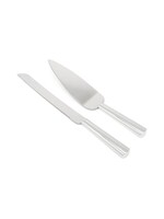 Zilverstad Tortenheber mit Messer Smooth