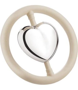 Zilverstad Zilverstad Heart ring rattle