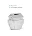 Zilverstad Arche Noah Spardose 12 x 8 x 11 cm silberfarben | Gratis Gravur