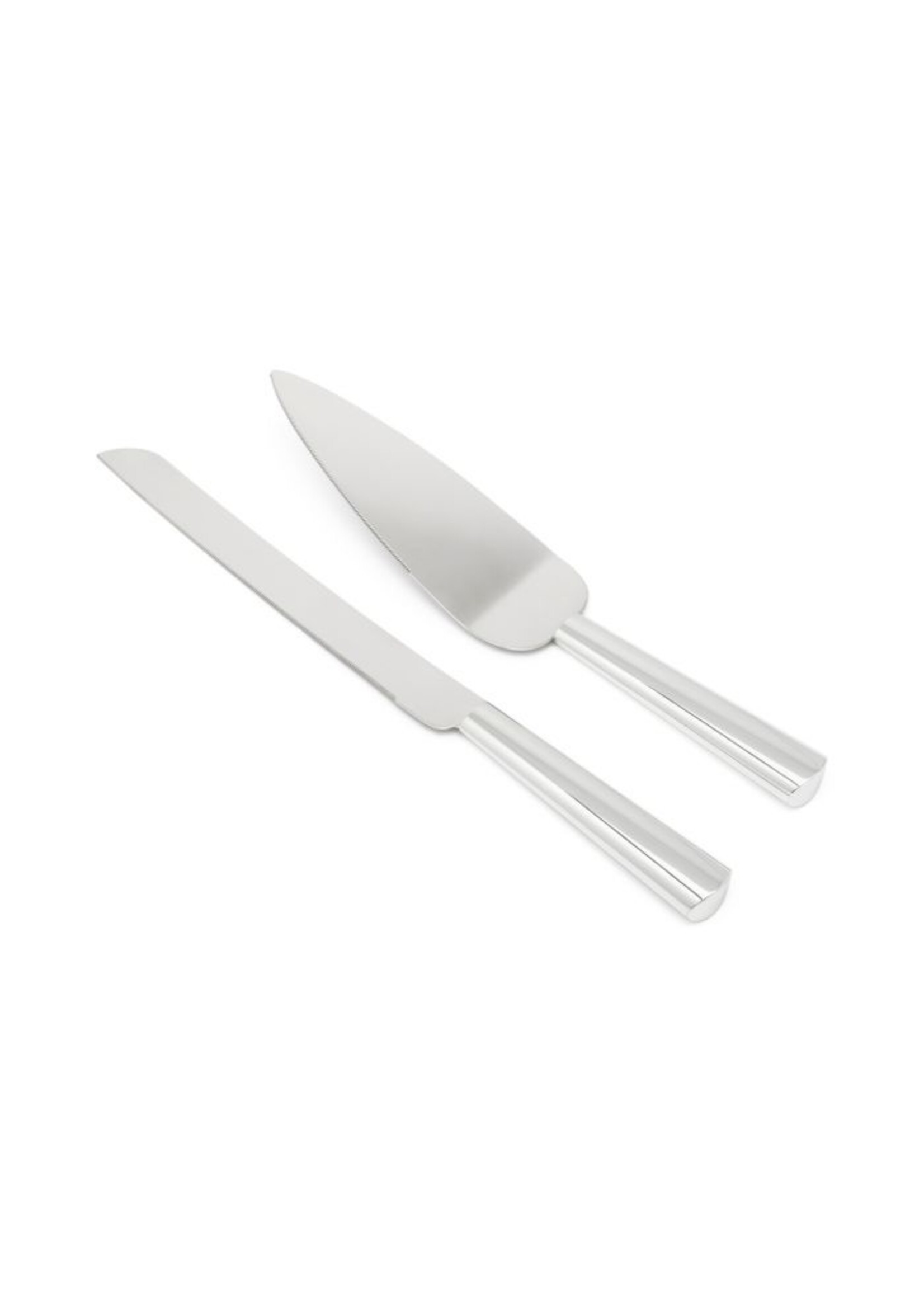 Zilverstad Zilverstad Tortenheber mit Messer Smooth