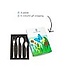 Zilverstad Nature Friends 18/10 stainless steel cutlery | Free engraving