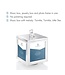 Zilverstad Bear with Heart photo box with music
