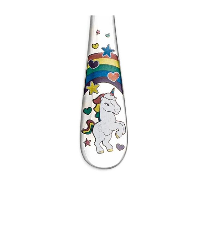 Zilverstad kinderbestek Unicorn