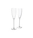 Zilverstad Champagnerglaeser Smooth 2er-Set