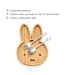 Zilverstad Miffy cutlery with bamboo plate