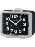 Seiko Clocks Alarm Clock QHK062S - Silver-coloured