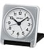 Travel Alarm Clock QHT015S - Silver-coloured