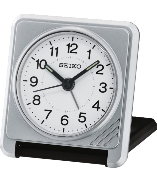 Seiko Clocks Reisewecker QHT015S - Silberfarben