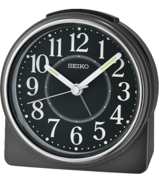 Seiko Clocks Seiko Clocks Alarm Clock QHE198K - Black
