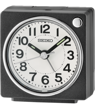 Seiko Clocks Wekker QHE196K - Zwart