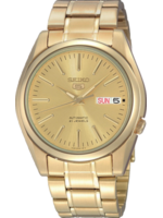 Seiko 5 SNKL48K1 Horloge Heren Goudkleurig 37mm
