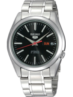 Seiko 5 SNKL45K1 Horloge Heren Zilverkleurig 38mm