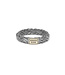 Exclusieve Katja XS Ring Black Rhodium Shine Goud 14kt van 925 Sterling Zilver – Gratis Gravure