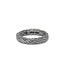 Exklusives Katja XS Ring Black Rhodium Shine Goud 14kt aus 925er Sterlingsilber – Gratis Gravur