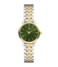 Danish Design Akilia Mini Link Two-Tone Gold Green IV90Q1268