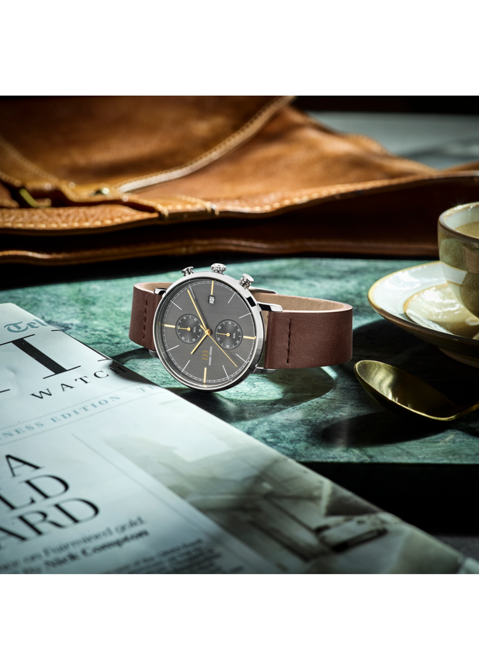 Danish Design Koltur Chrono II Grey Gold IQ23Q1290 men’s watch